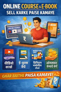 Online Course & E-Book Sell Karke Paise Kamaye